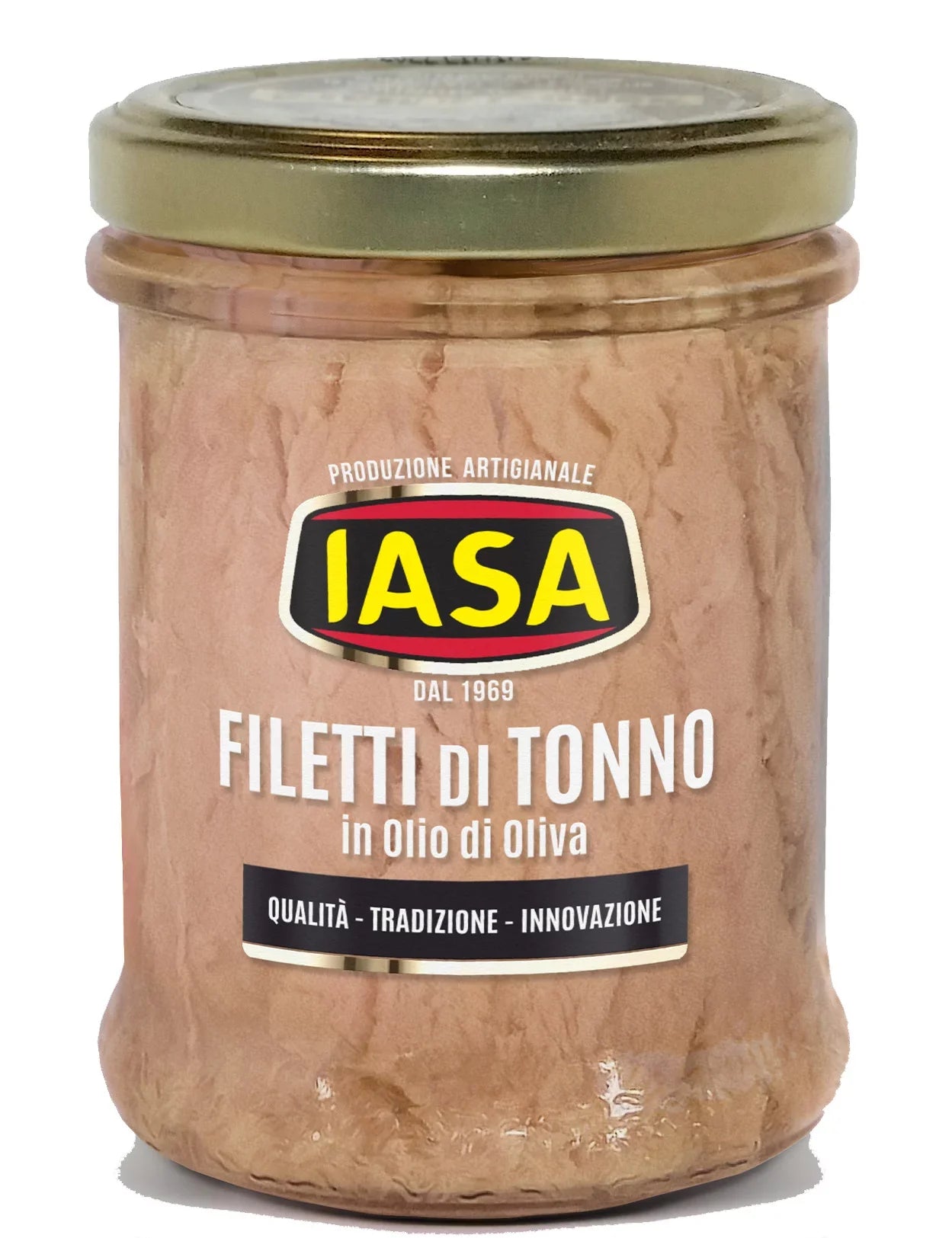 Yellowfin Tuna Fillets in Olive Oil Produced by: IASA in Campania, Italy