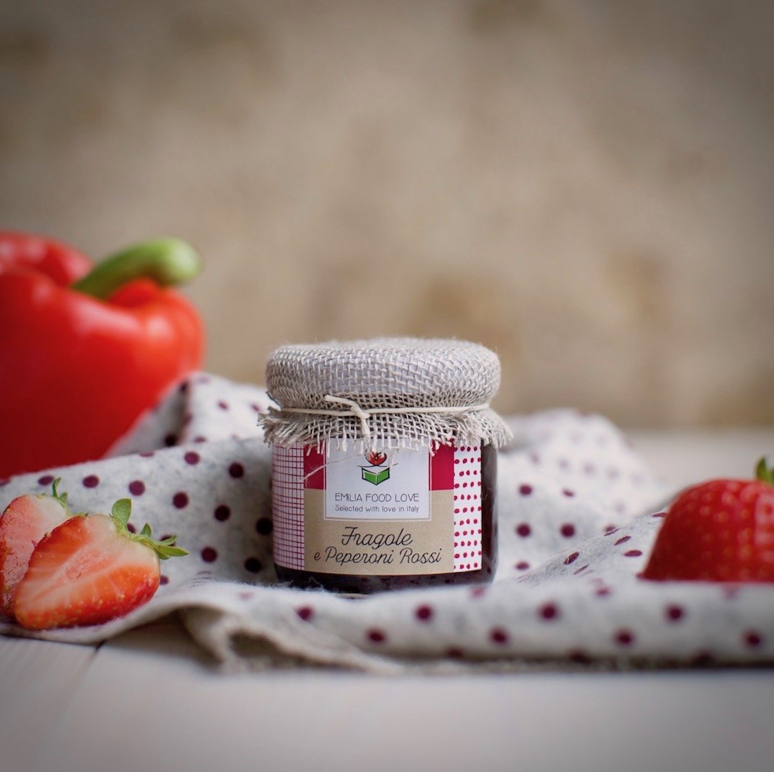 Pepper and Strawberry Compote