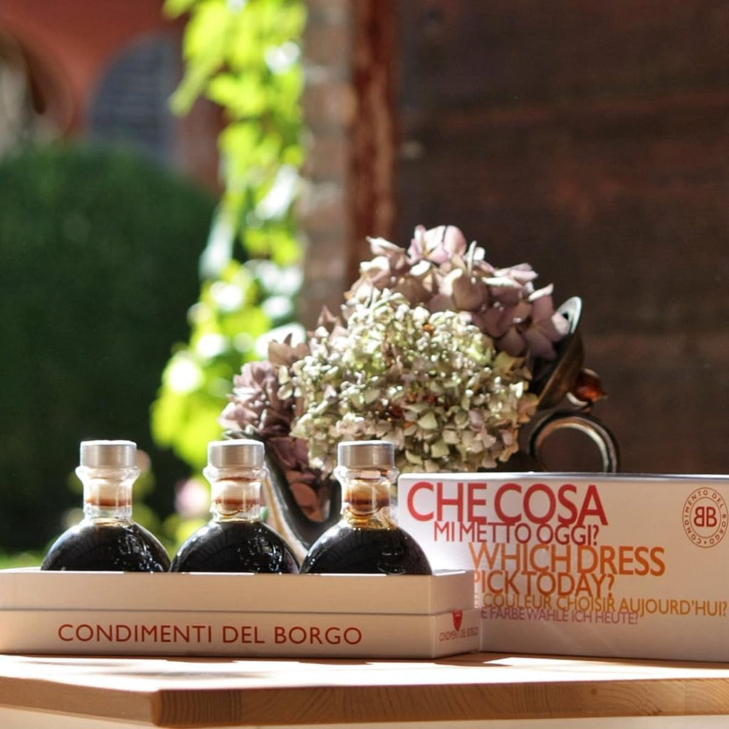 Il Borgo Del Balsamico, Aged Balsamic Vinegar Gift Set (3x100ml)