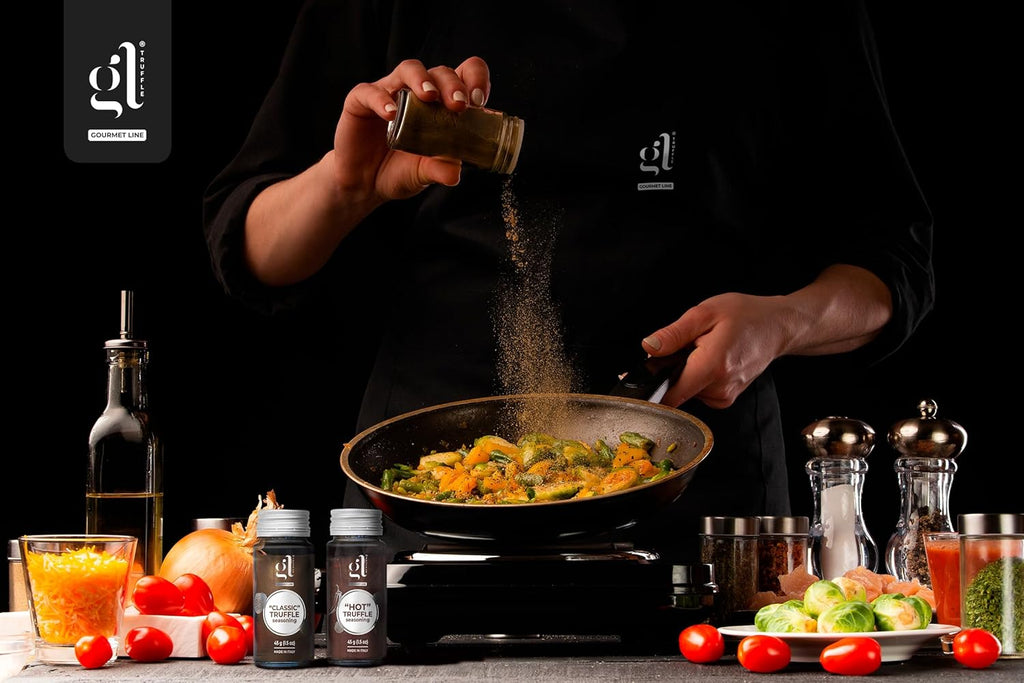 SALE! GL Truffle Gourmet Line, Hot Truffle Seasoning, 45g (1.59 oz)