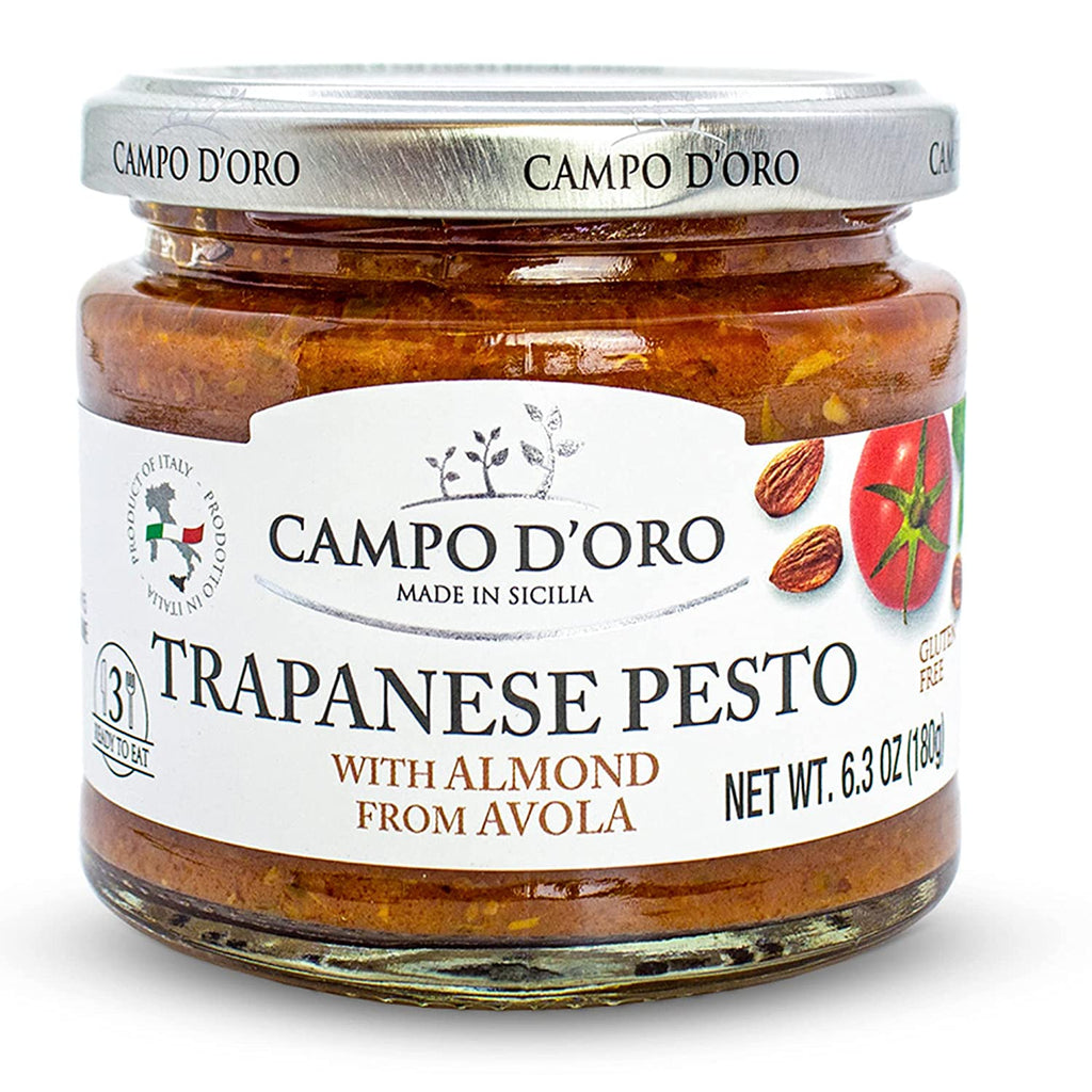 SALE! Campo D'Oro Trapanese Pesto Sauce, 6.35oz, 180g