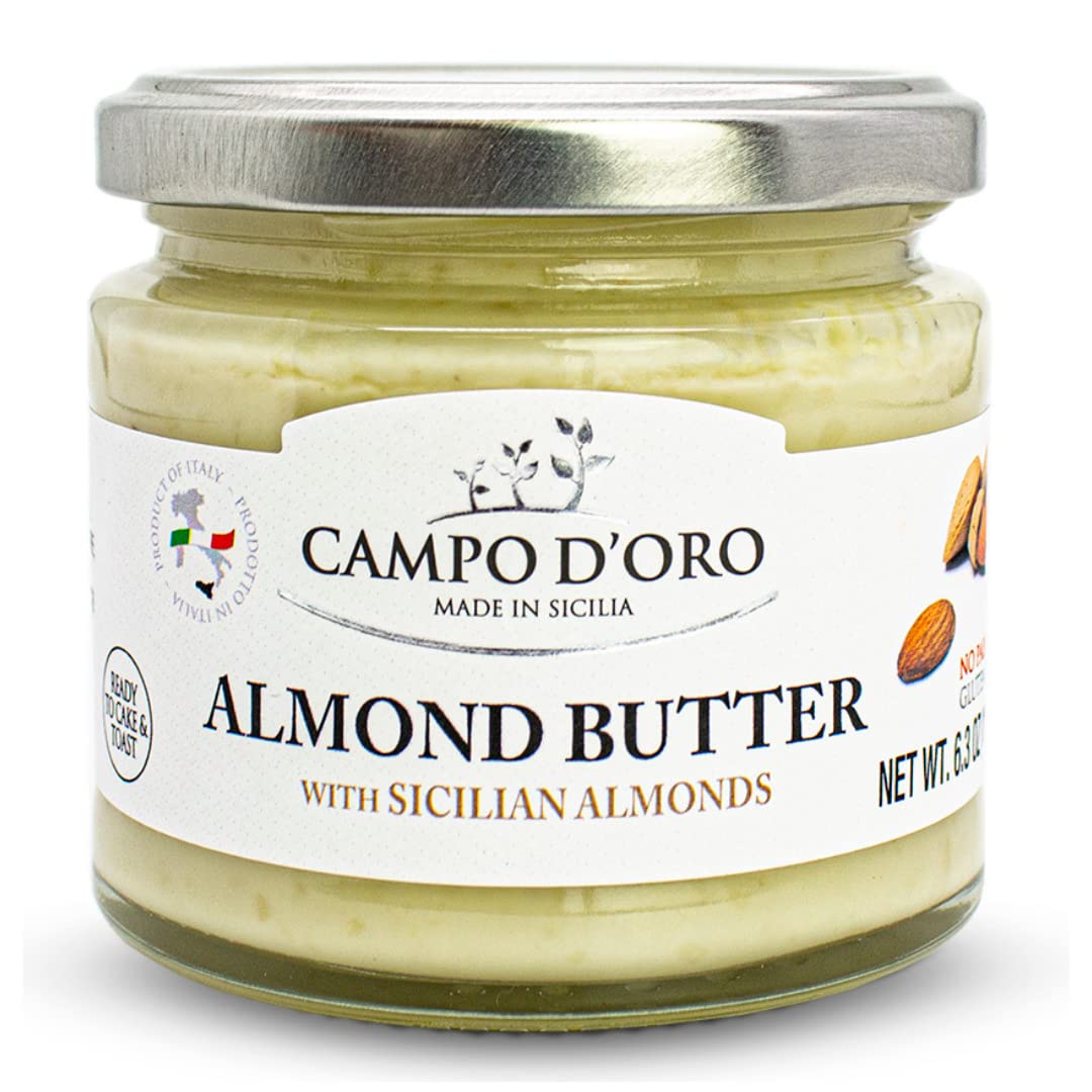 Campo D'Oro, Almond Sweet Cream Spread, 6.35 oz