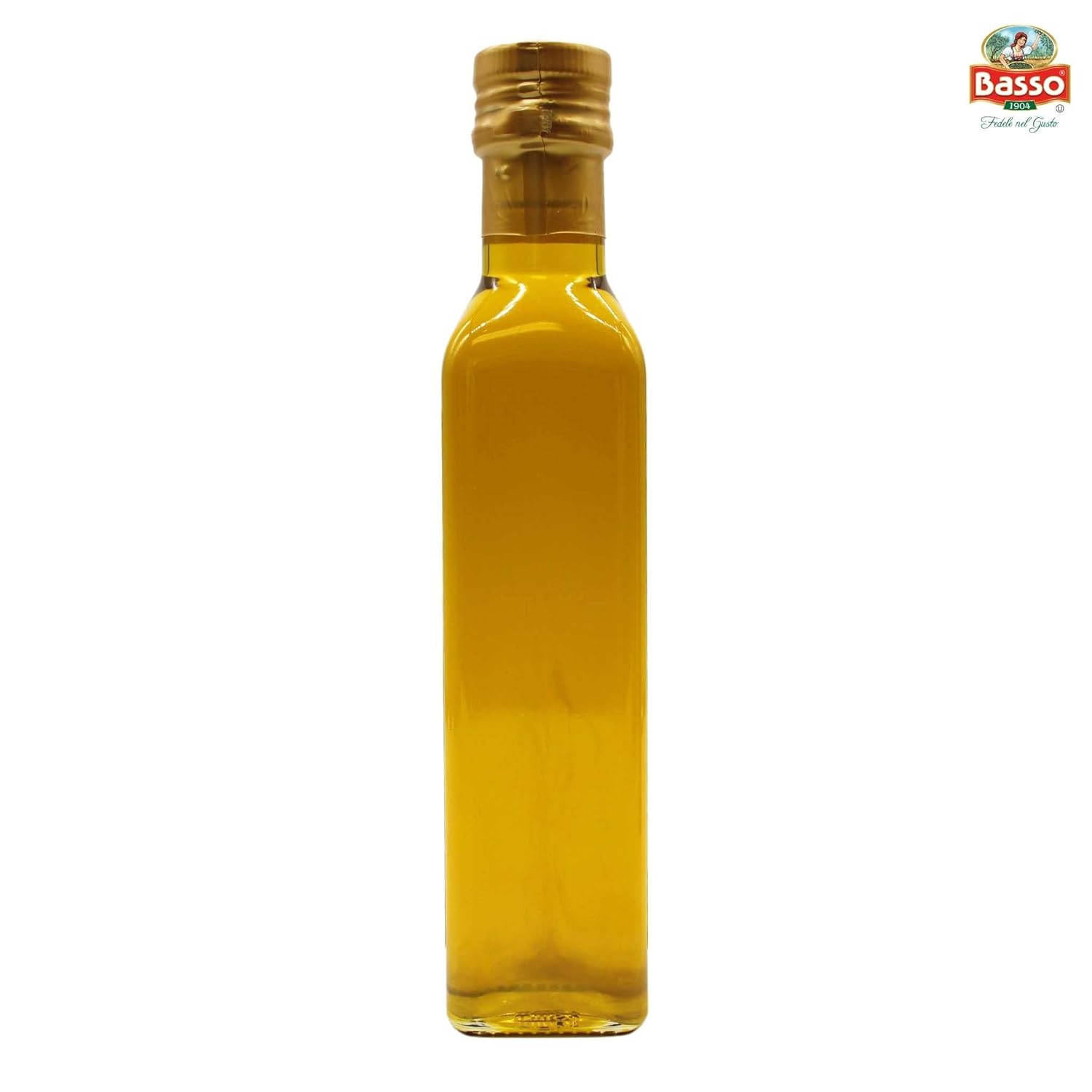 Basso 1904 Lemon Infused Extra Virgin Olive Oil – Italian Finishing Oil – 8.5 fl oz (250 ml)