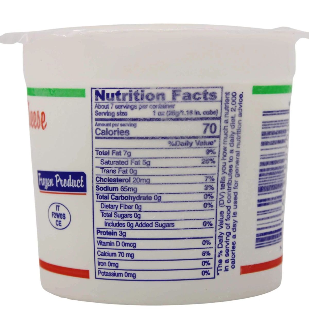 Lupara Buffalo Mozzarella, 7 oz Ball per Cup, 12 Cups