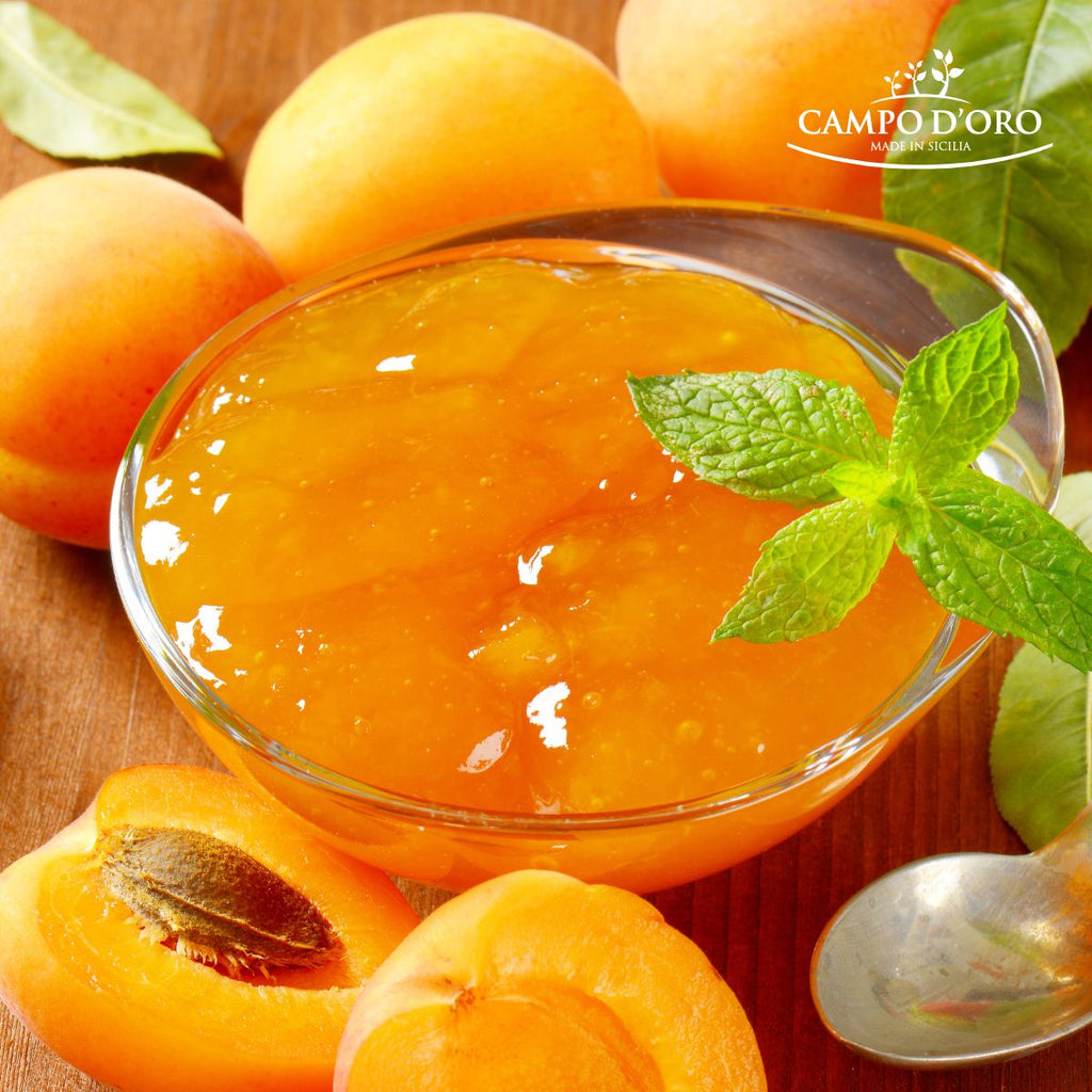 Campo D'Oro, Sicilian Apricot Jam, 12 oz (340g)