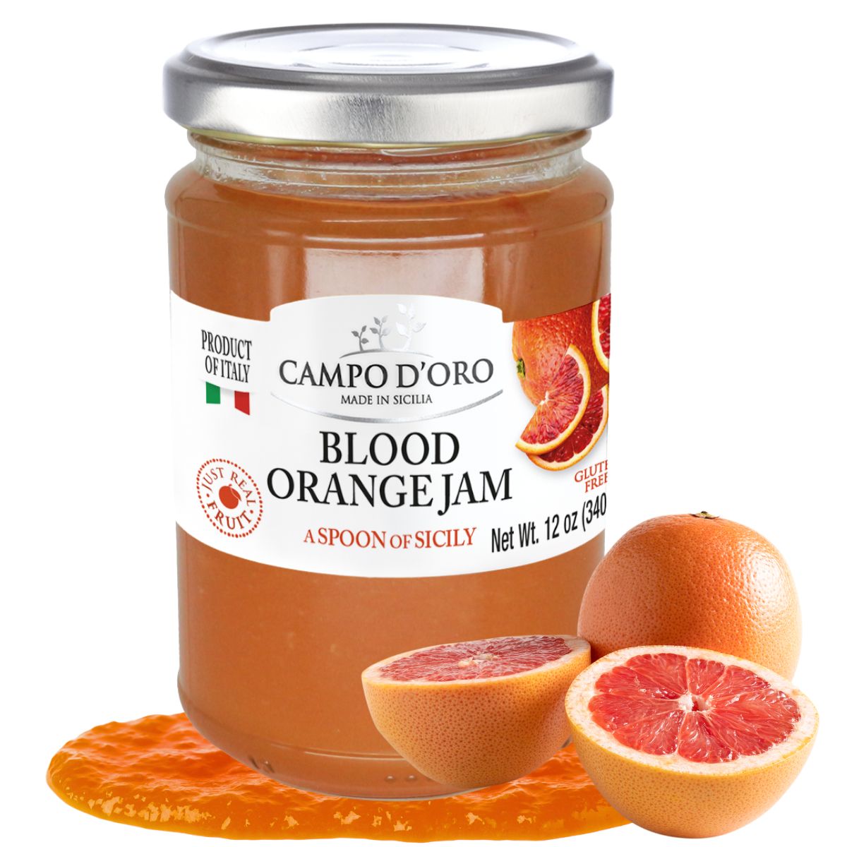 Campo D'Oro, Sicilian Blood Orange Marmalade