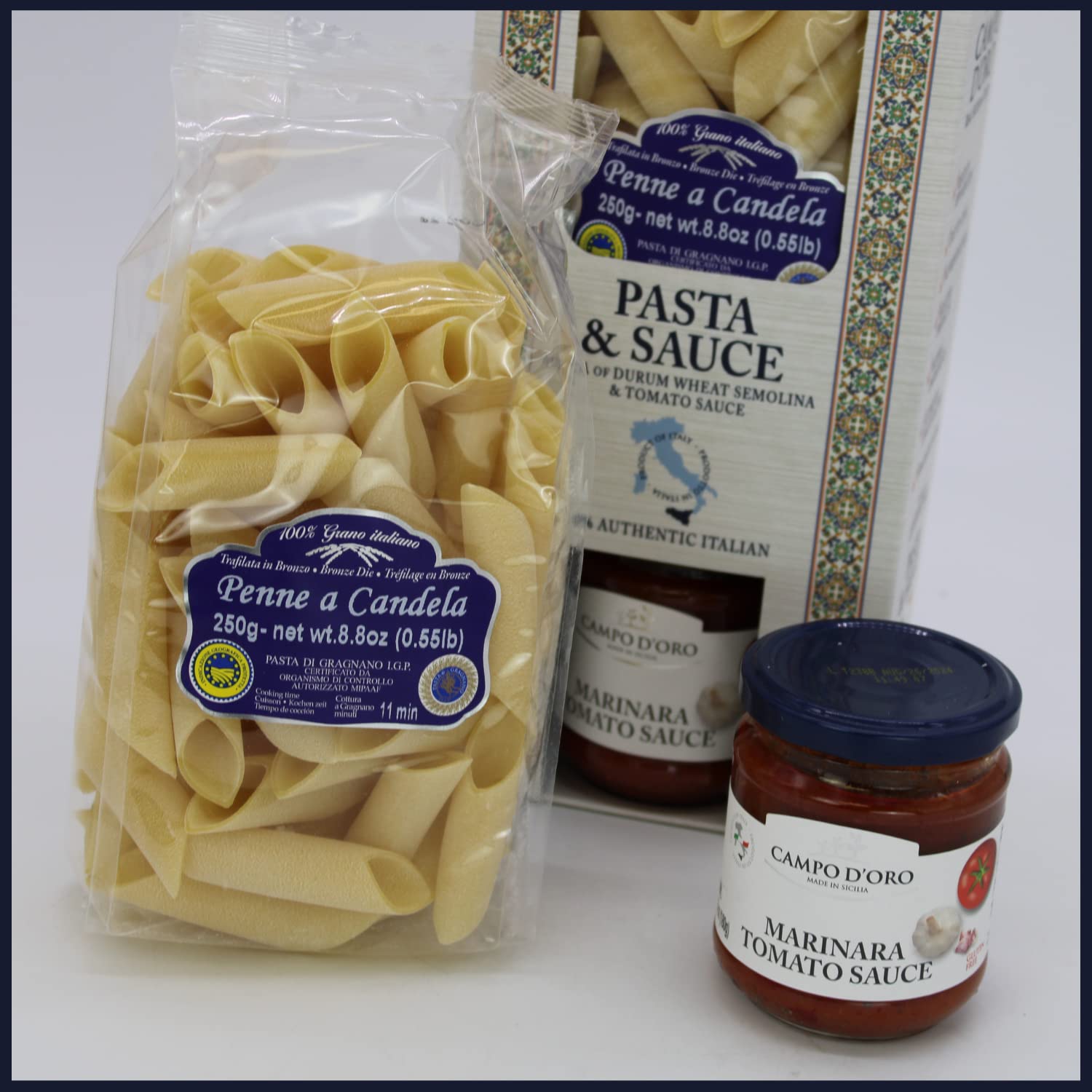 SALE! Campo D'Oro Italian Gourmet Food Gift Basket - Classic Pasta Menu.