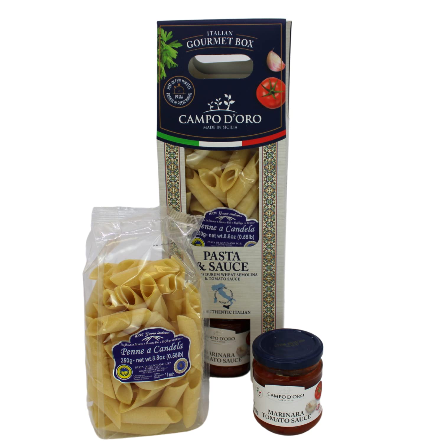 SALE! Campo D'Oro Italian Gourmet Food Gift Basket - Classic Pasta Menu.