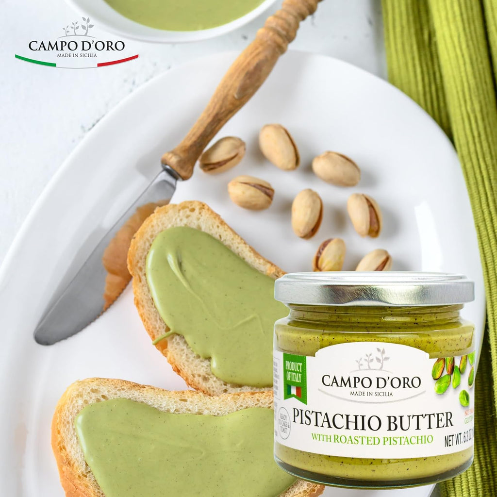 Campo D'Oro, Pistachio Butter Cream, 6.35 oz