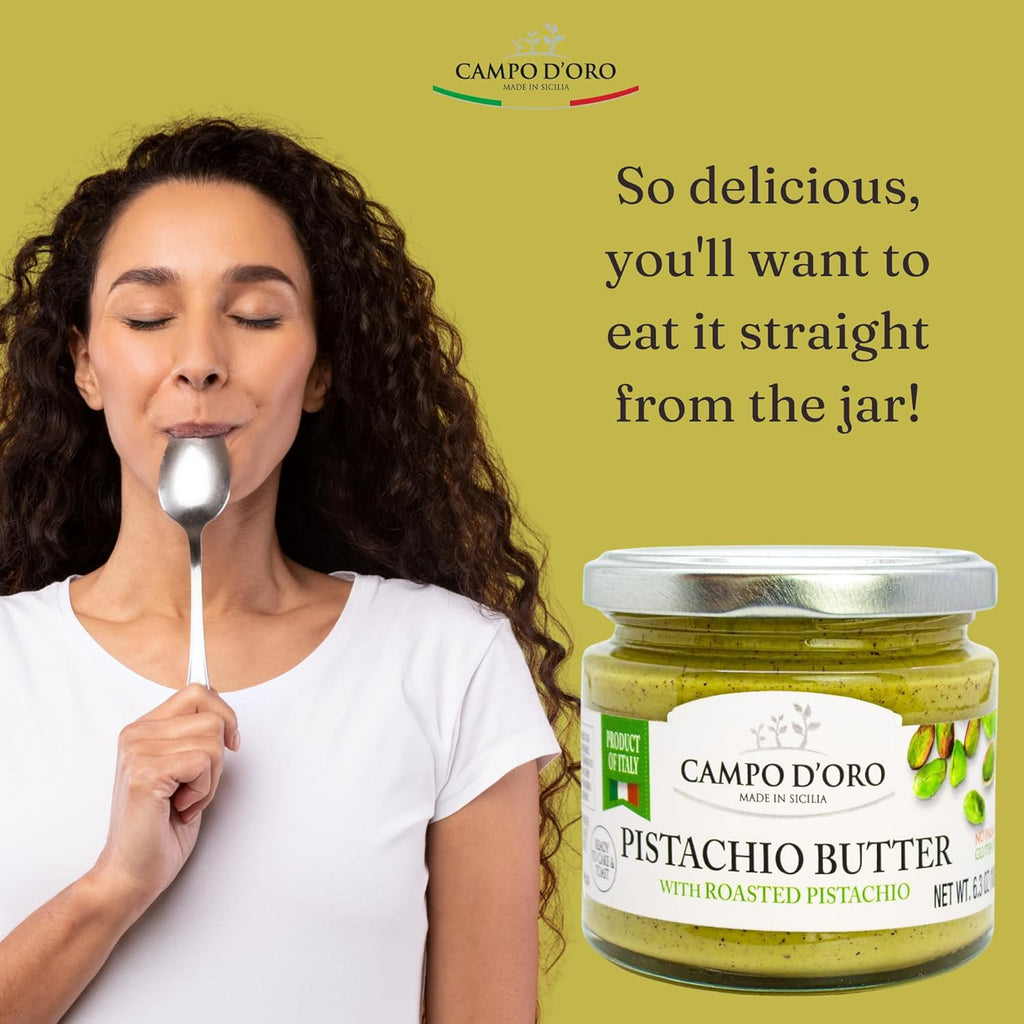 Campo D'Oro, Pistachio Butter Cream, 6.35 oz