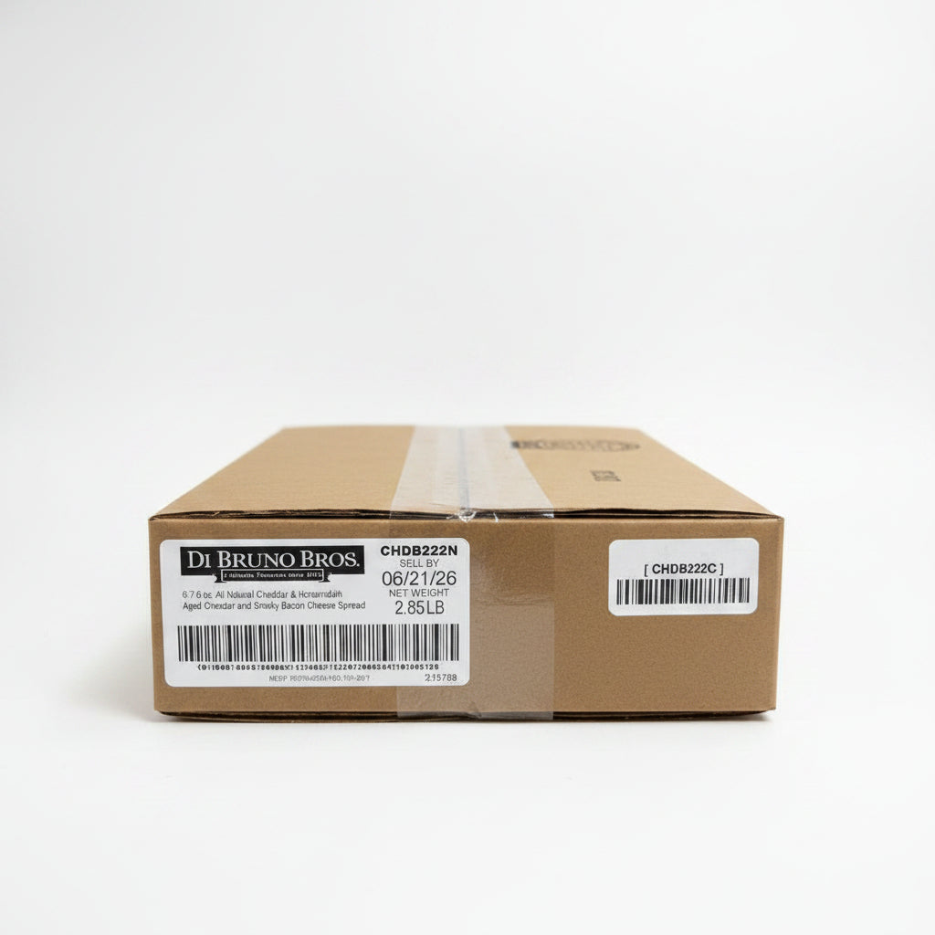 Cheddar & Horseradish with Smoky Bacon Cheese Spread