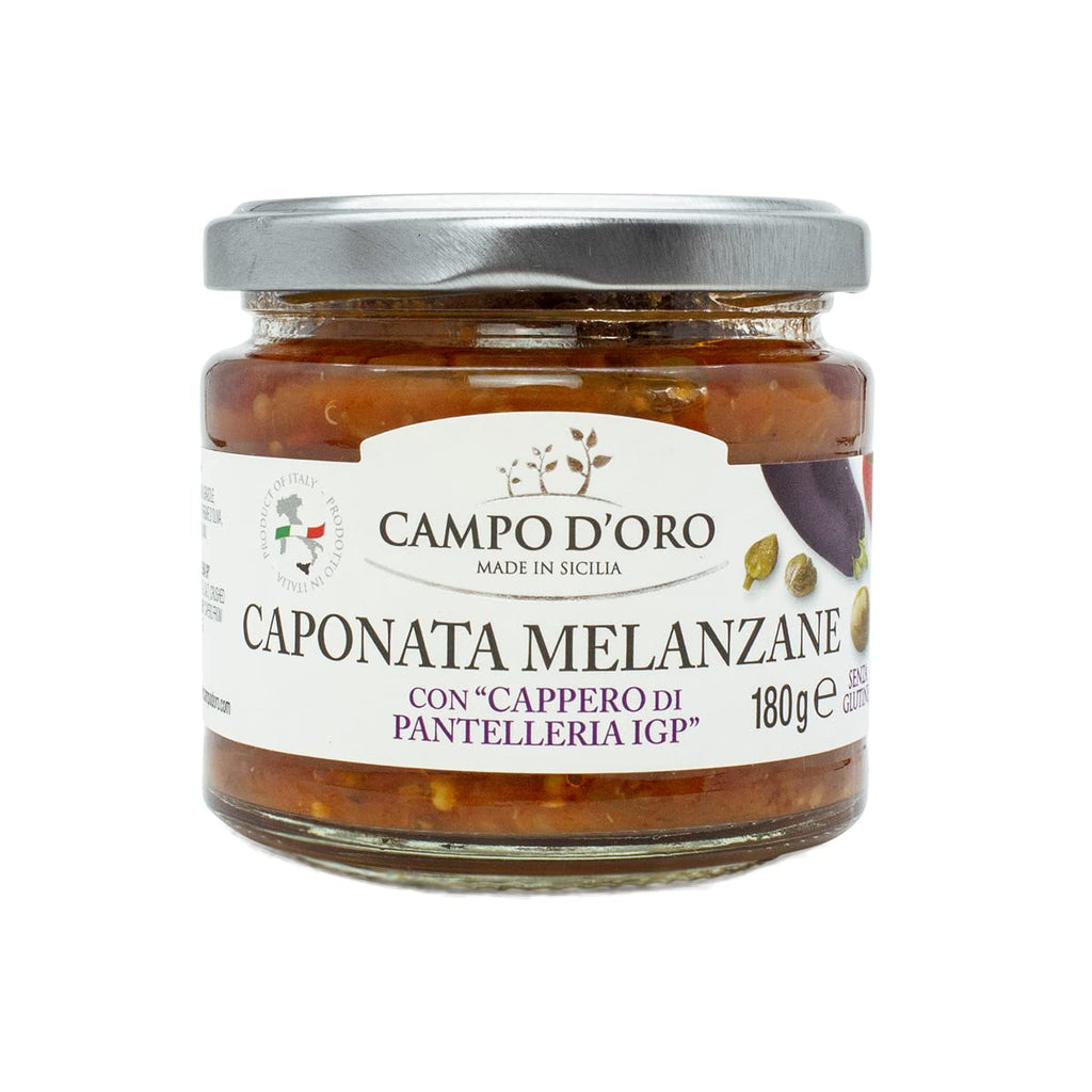Campo D'Oro, Eggplant Caponata Appetizer,  6.35 oz