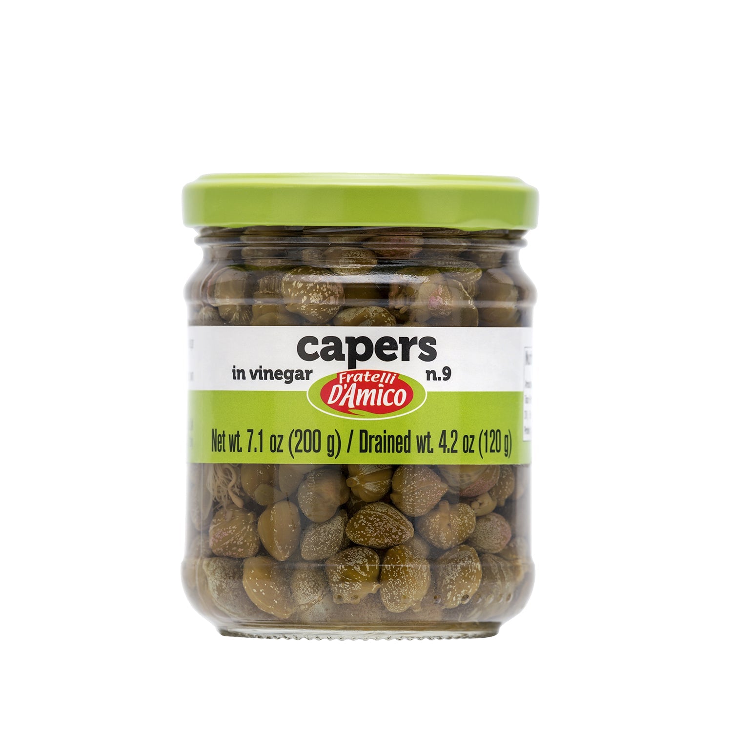 Early Black Friday! Fratelli D'Amico, Capers in Vinegar #9 200g