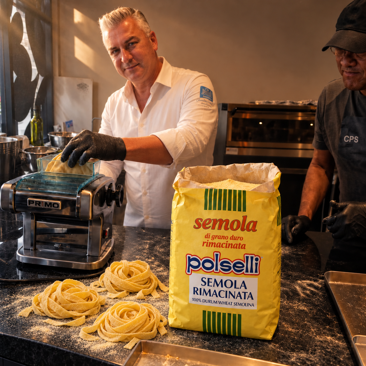 Polselli Semola Rimacinata Durum Wheat Flour – 5 kg (11 lb)
