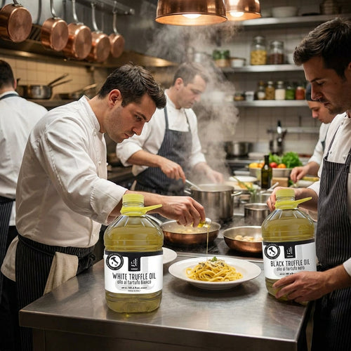 GL Truffle Gourmet, Black Truffle Oil, Bulk, 3 liters (97 fl.oz)