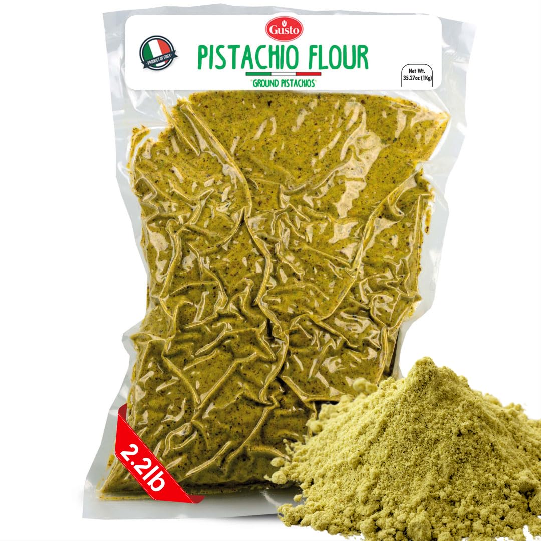Gusto Etna Sicilian Pistachio Flour – 1 kg (2.2 lb) Bulk
