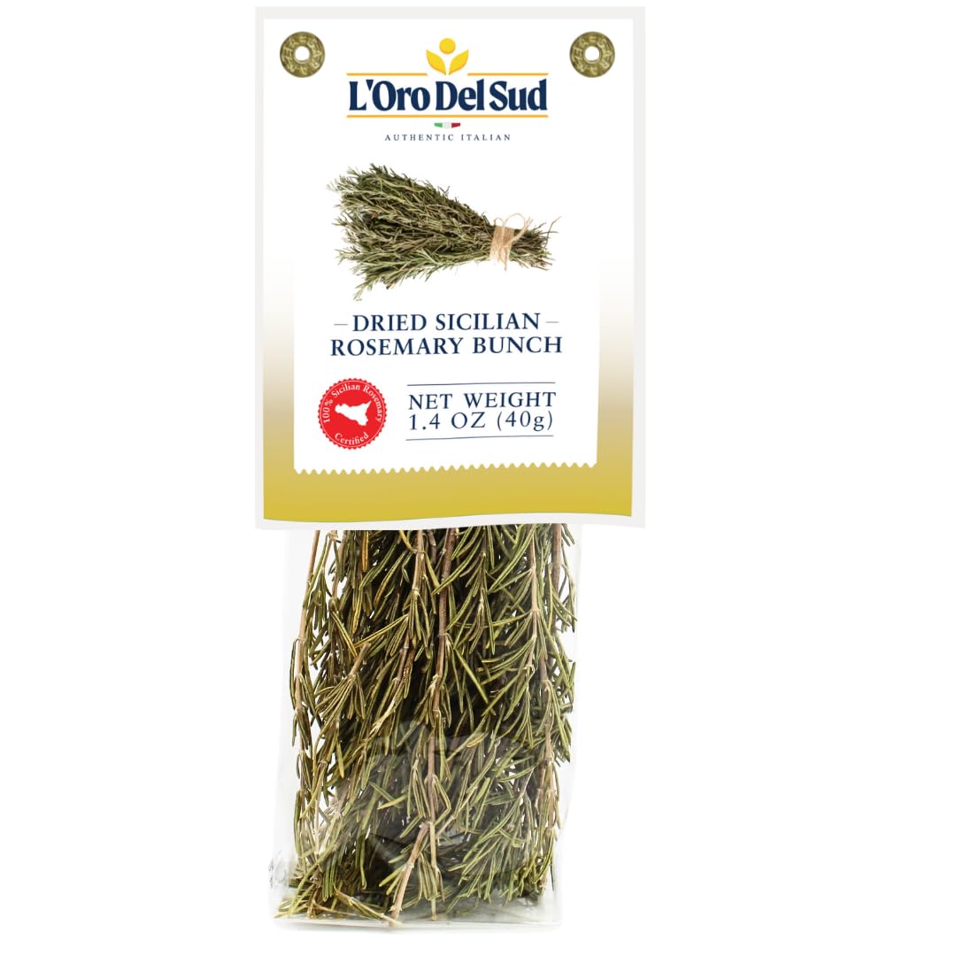 L’Oro Del Sud, Sicilian Rosemary With Stem, 1.41 oz (40 g)