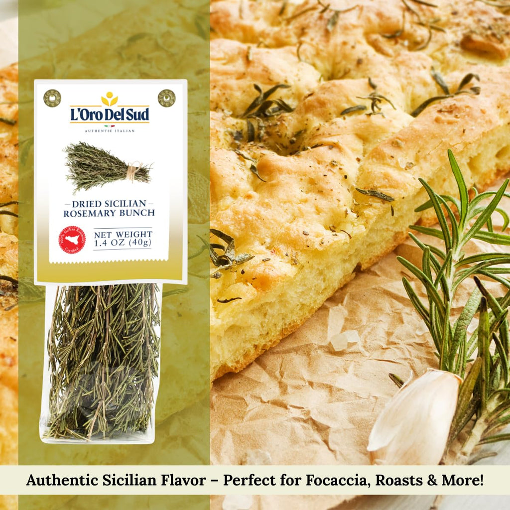 L’Oro Del Sud, Sicilian Rosemary With Stem, 1.41 oz (40 g)