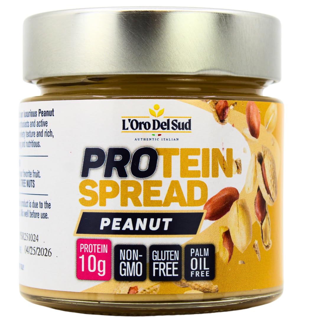 L'Oro Del Sud, Peanut Butter Protein Spread, 7oz (200g)