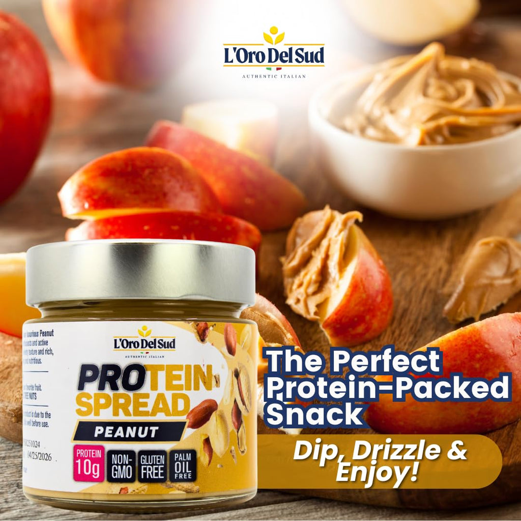 L'Oro Del Sud, Peanut Butter Protein Spread, 7oz (200g)