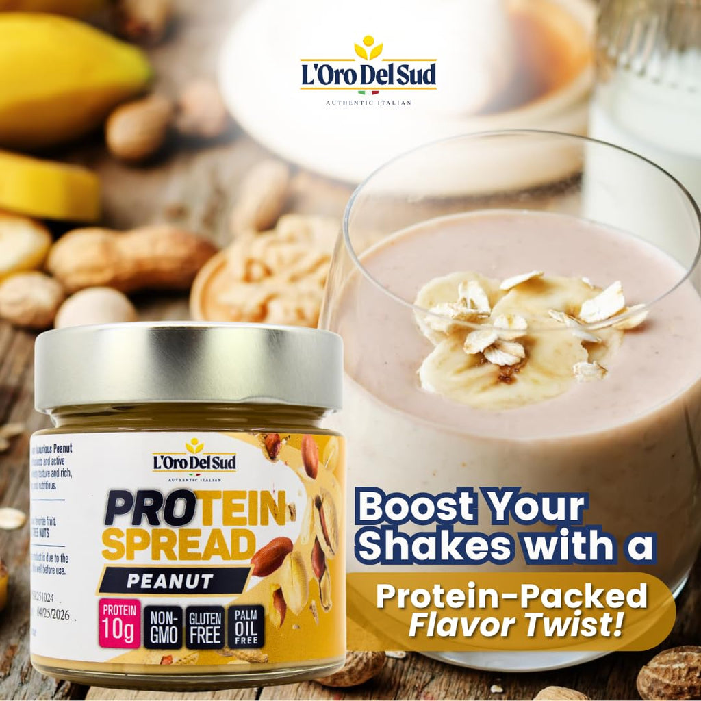 L'Oro Del Sud, Peanut Butter Protein Spread, 7oz (200g)