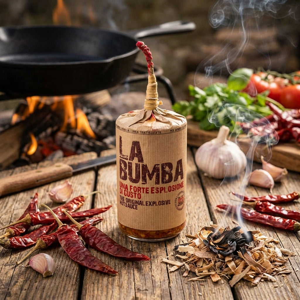 Artigiani dei Sapori, La Bumba Spicy Calabrian Chili Pepper Spread, 9.8 oz  (277g)