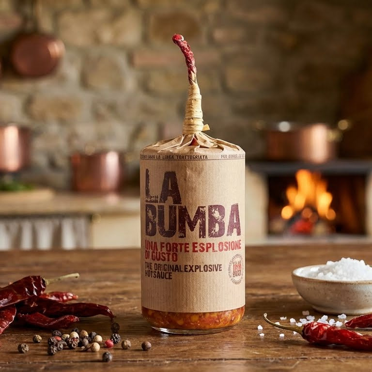 Artigiani dei Sapori, La Bumba Spicy Calabrian Chili Pepper Spread, 9.8 oz  (277g)