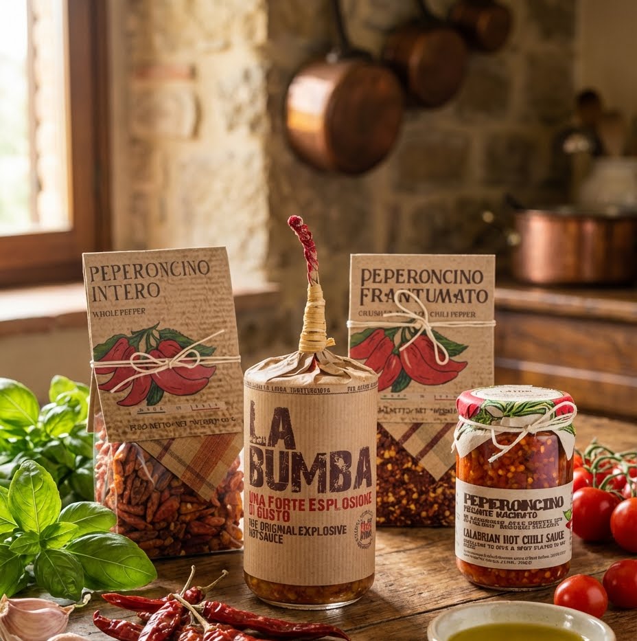 Artigiani dei Sapori, La Bumba Spicy Calabrian Chili Pepper Spread, 9.8 oz  (277g)