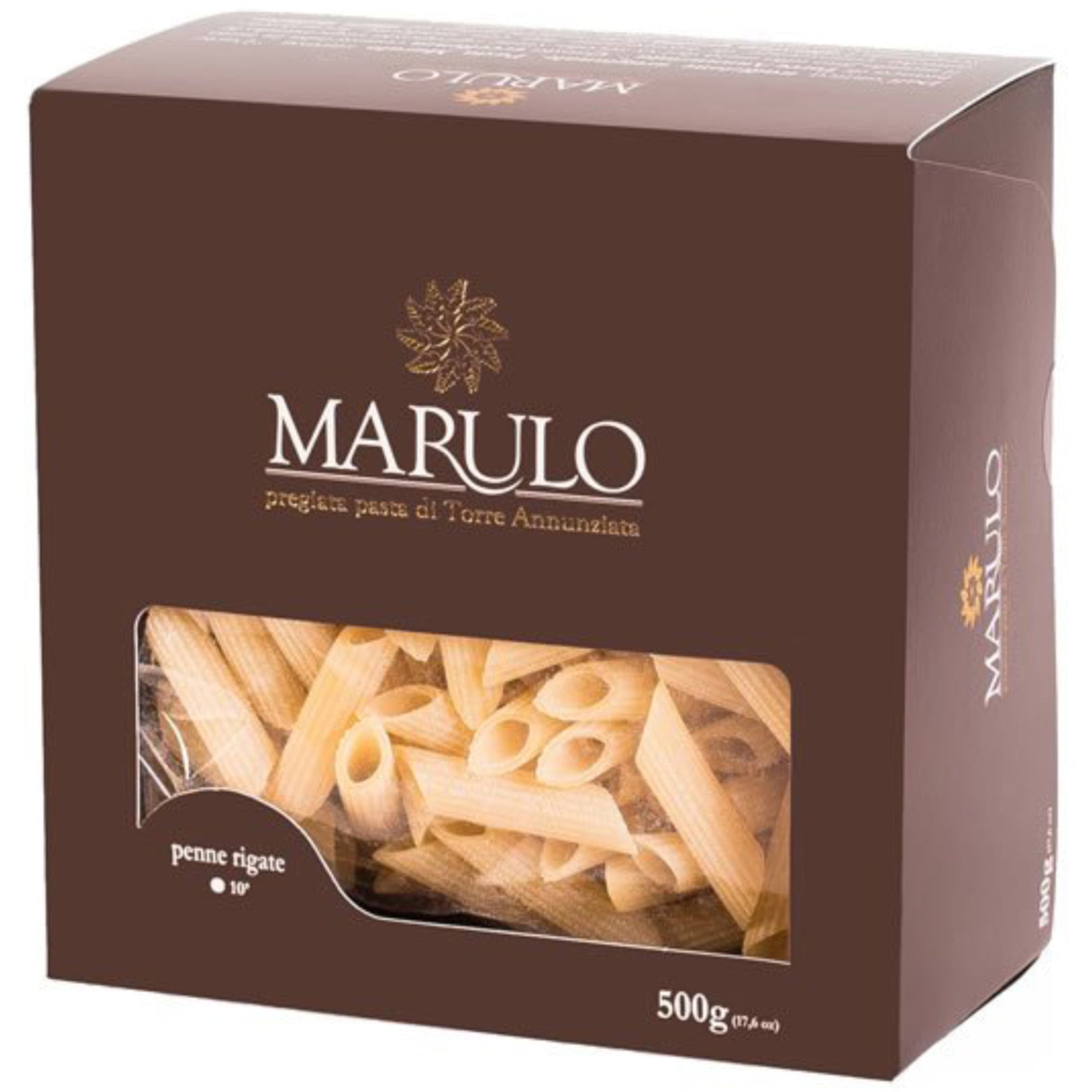Marulo, Penne Rigate Homemade Artisan Pasta 500g