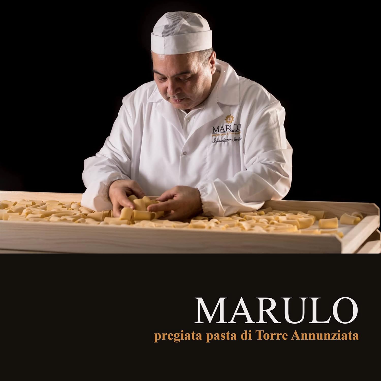 Marulo, Rigatoni Pasta, Artisan Bronze Die-Cut Pasta, 12 Pack x 1.1 lb