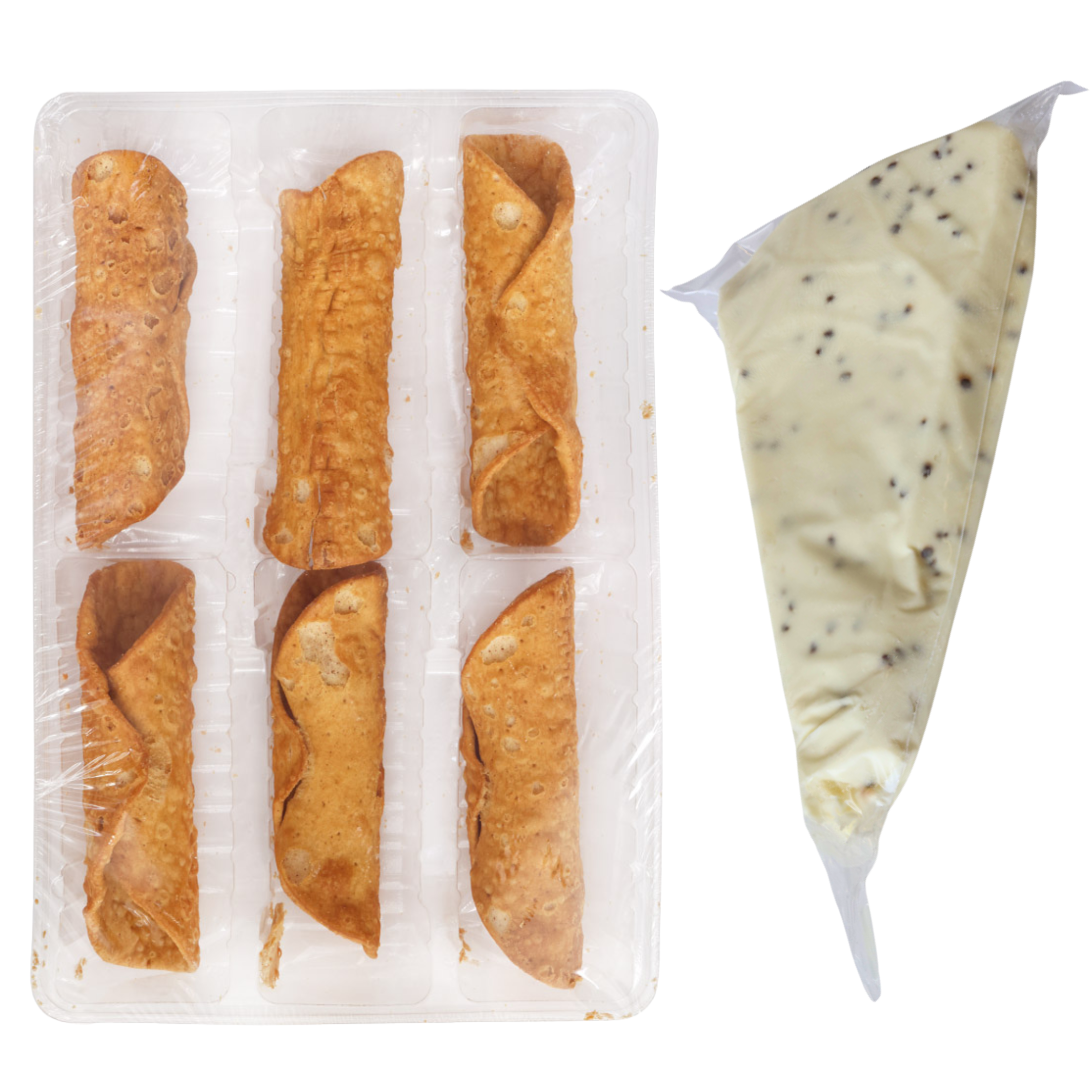Italian Large Cannoli Recipe DIY Kit
