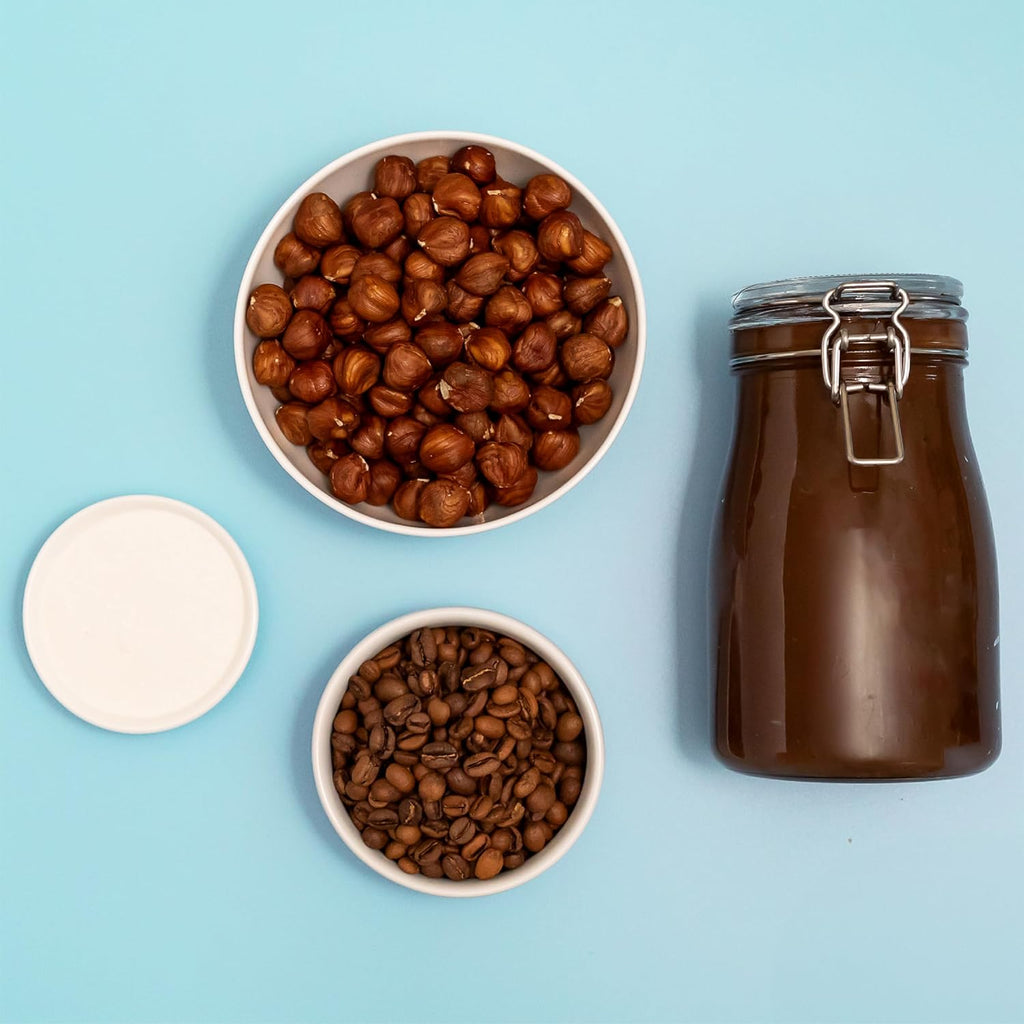 Nutlicious, Hazelnut Espresso Spread , Spreadable Espresso with A Hint of Roasted Hazelnuts, (9lb)