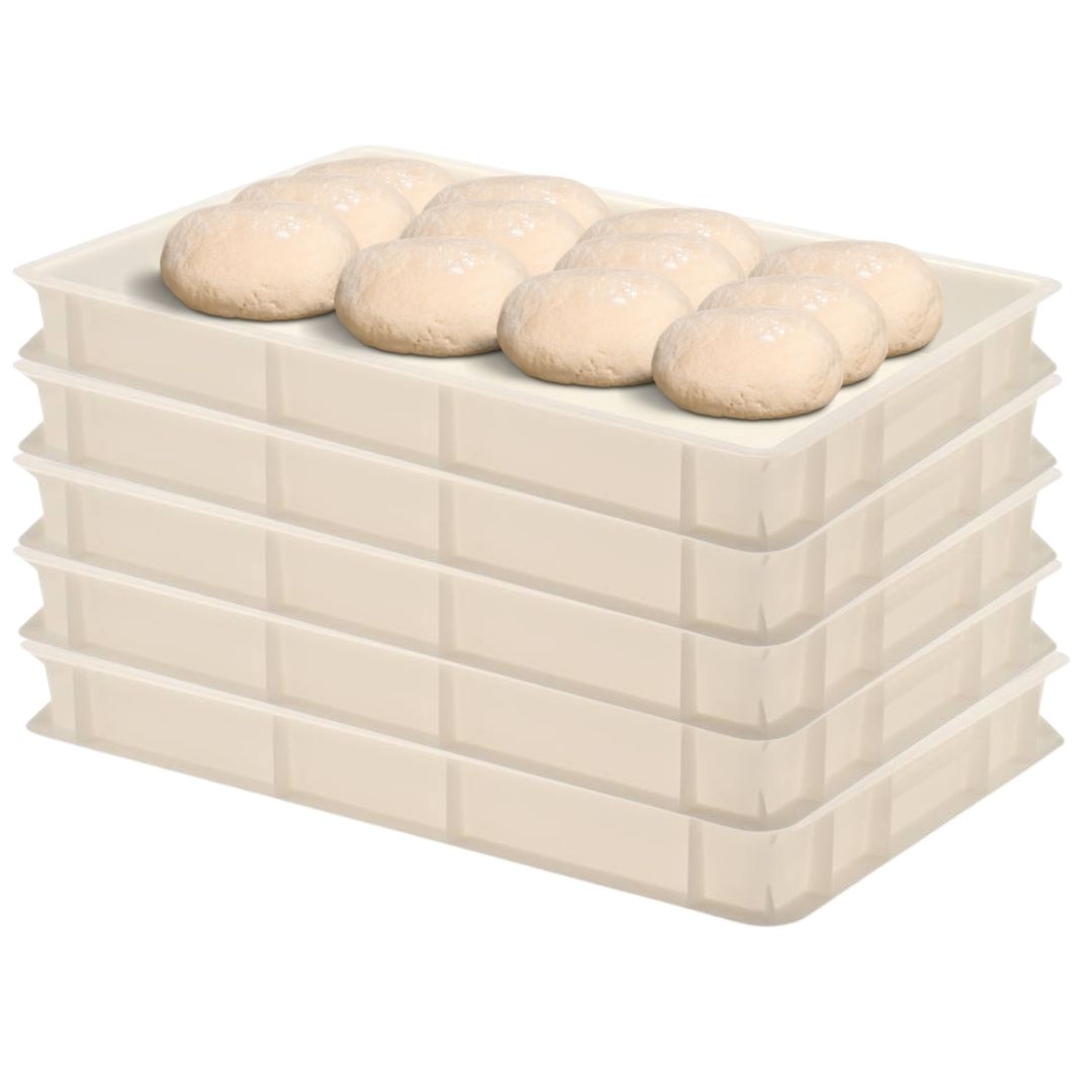 L'Oro Del Sud, Dough Proofing Box, White, 5 pack