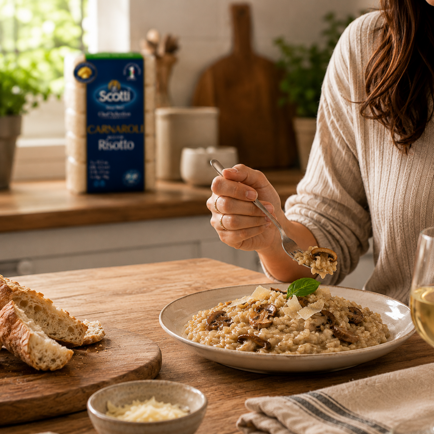 Riso Scotti Carnaroli Risotto Rice – 5x1 kg (11 lb)