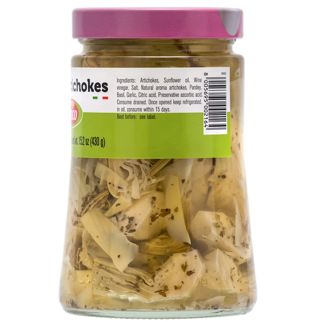 SALE! Fratelli D'Amico, Rustic Artichokes Sliced in oil, 24.7oz (700g) best by June 2026