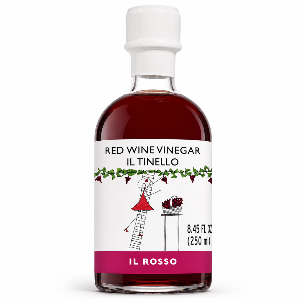 IL TINELLO, Red Wine Vinegar Aceto di Vino Rosso, (8.45 fl oz) 250ml