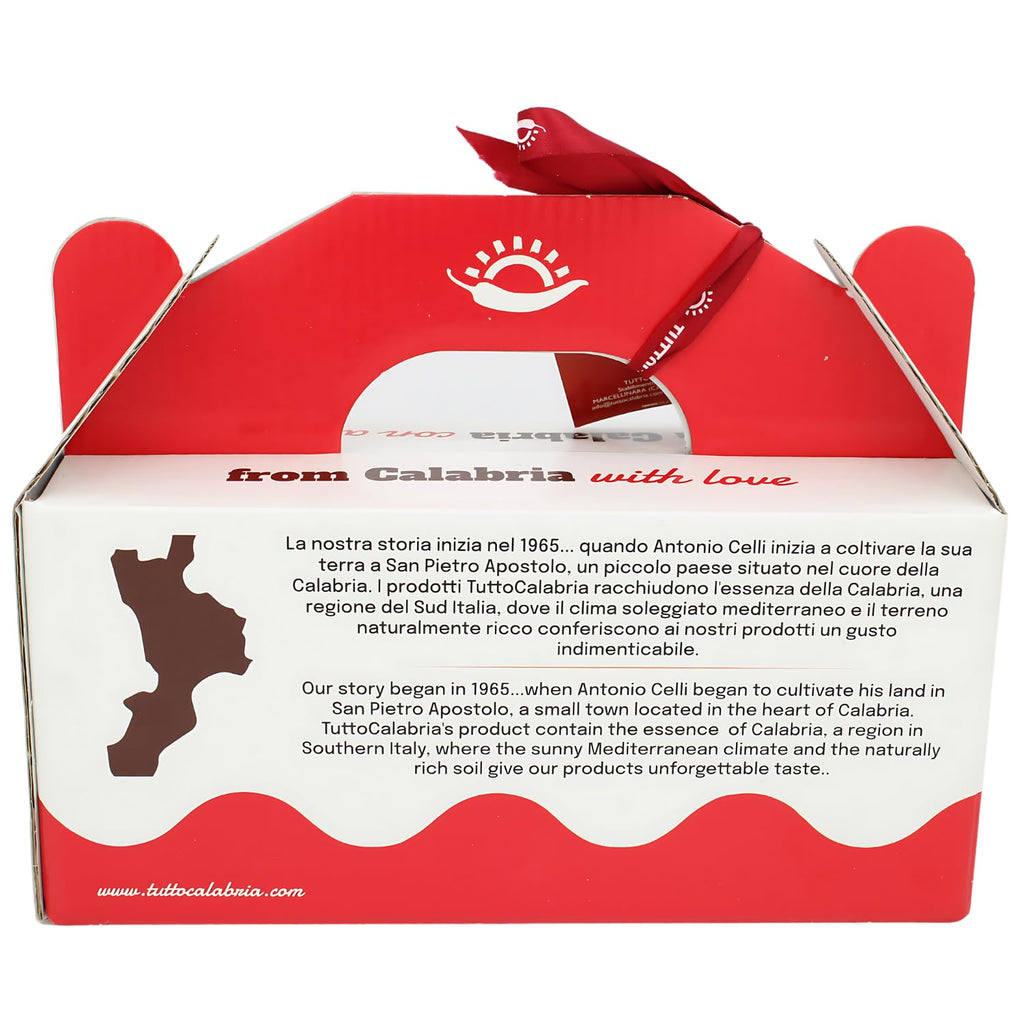 TuttoCalabria Calabrian Chili Pepper Gift Set – Hot Whole, Crushed and Sliced – 3 x 6.5 oz Jars