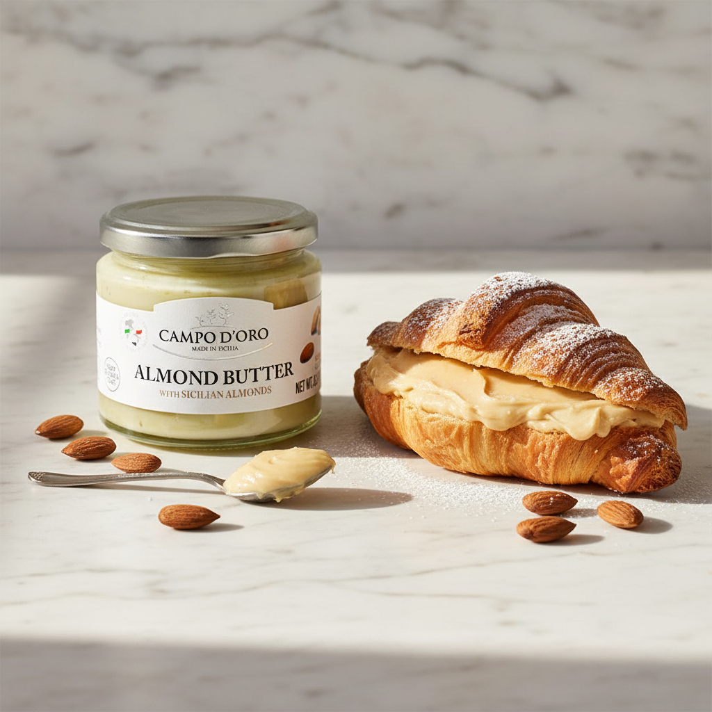Campo D'Oro, Almond Sweet Cream Spread, 6.35 oz