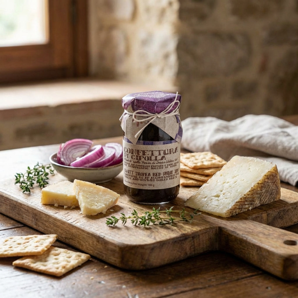 Artigiani dei Sapori, Calabrian Sweet Tropea Onion Jam, 6.3 oz (180g)