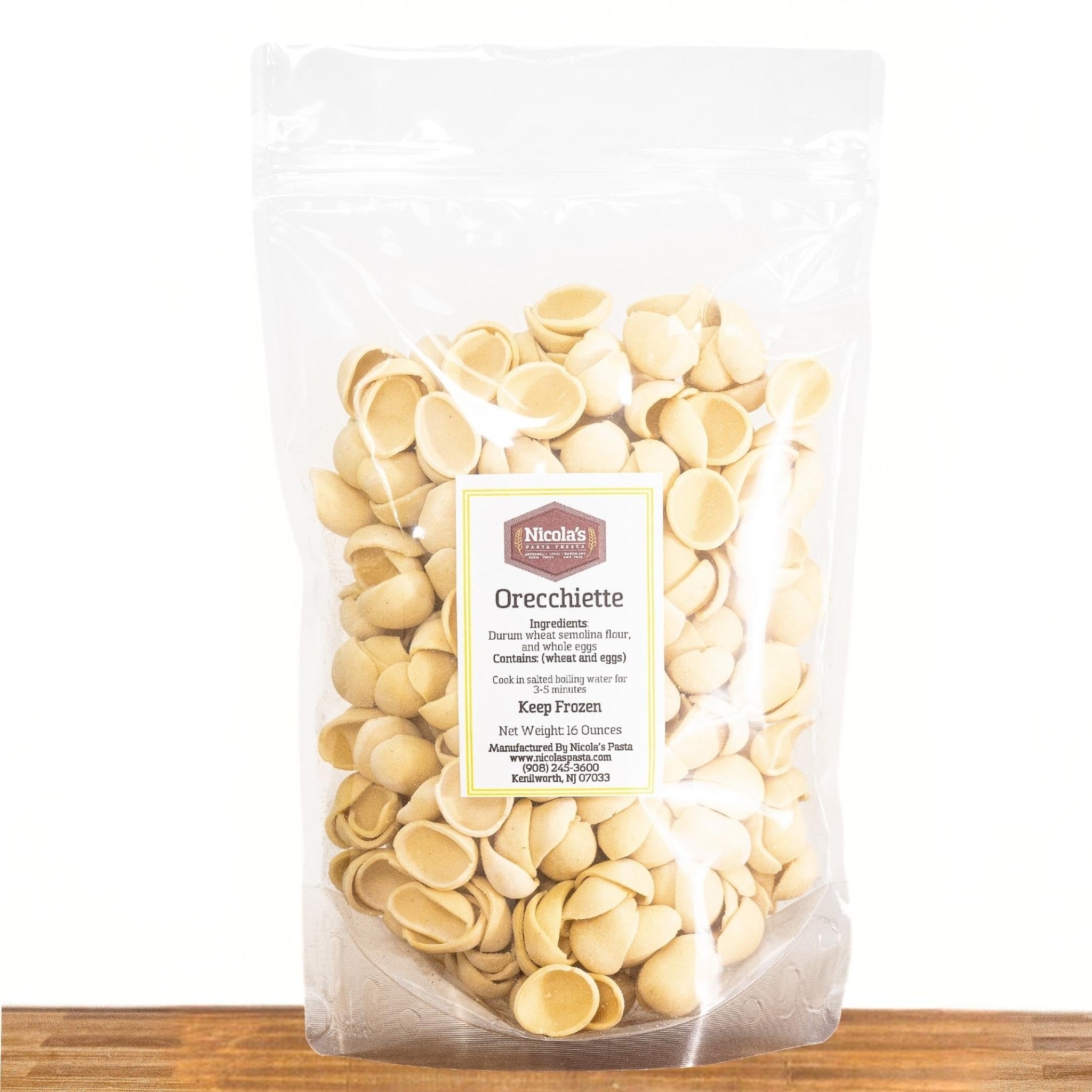 Fresh Orecchiette Pasta